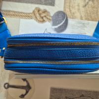 borsa tracolla blu elettrico 