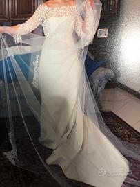 Abito da sposa alta moda Marella Ferrera