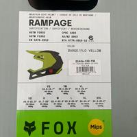Casco MTB Fox Rampage bambino