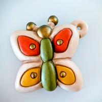 Formella Thun Originale - Farfalla Multicolor