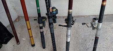 Canne da pesca bolognesi fiorentine guadino