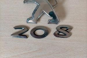 Scritta+Logo per Peugeot 208
