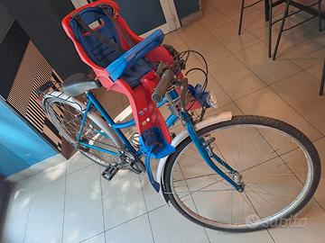 City Bike Donna/Unisex con Seggiolino 