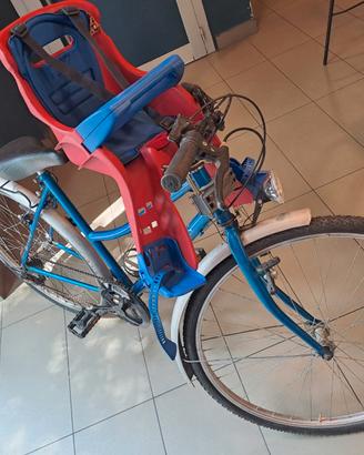 City Bike Donna/Unisex con Seggiolino 