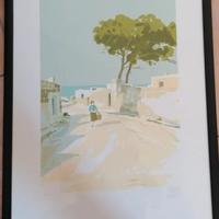 Aldo Riso ci
Serigrafia originale firmata a matita