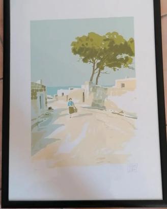 Aldo Riso ci
Serigrafia originale firmata a matita
