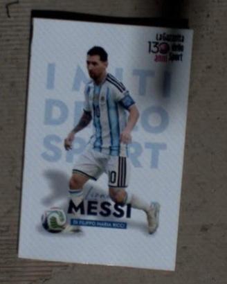 Messi libro i miti dello sport