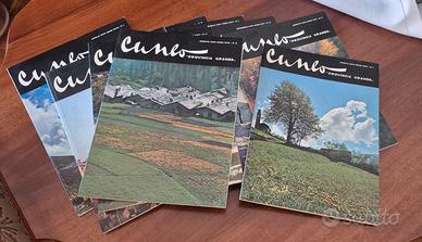Lotto 9 riviste vintage "Cuneo Provincia Granda"