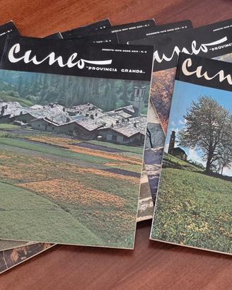 Lotto 9 riviste vintage "Cuneo Provincia Granda"