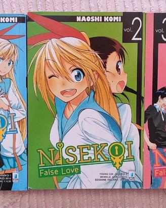 Nisekoi - Naoshi Komi - Volumi 1-2-3