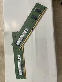RAM DDR4 samsung  8 gb (4x2)