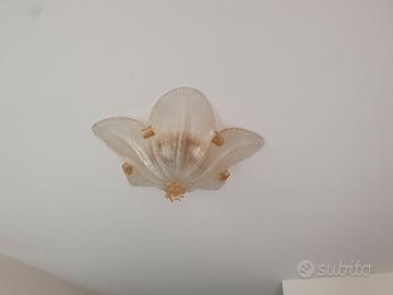 plafoniere con oro zecchino