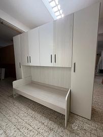 Cameretta a ponte bicolore