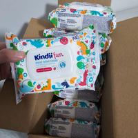 Salviettine Kindi profumo fragola - 600 unità