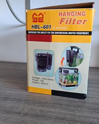 Filtro a zainetto per acquario SunSun / Sensen HBL