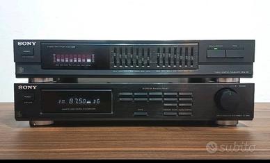 Equalizzatore SONY SEQ-310 + Tuner S101