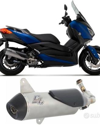 Marmitta giannelli G4 Yamaha Xmax Tricity 300 eu5