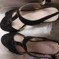 sandali neri donna