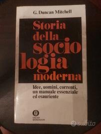 Storia Sociologia Moderna - Duncan Mitchell