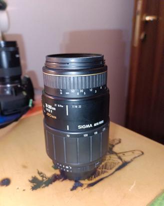 Obbiettivo SIGMA  70-300 AF PER NIKON
