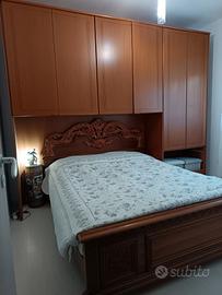 Camera da letto con armadio a ponte 6 ante