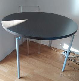 TAVOLO TONDO 110 Cm Color Mogano