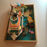 Motoscafo lego friends con istruzioni