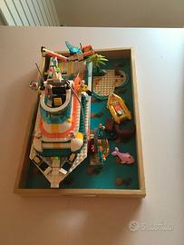 Motoscafo lego friends con istruzioni