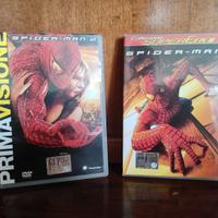 DVD originali Spiderman 1 e 2