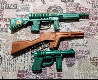 giocattolo pistola fucile mitra vintage anni 70 