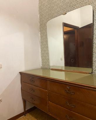 Comò Vintage Anni 50/60 con specchiera