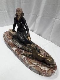 SCULTURA ART DECO'  ( PRIMI 900)  SALVATORE MELANI