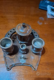 Calamaio Liberty Autentico in Legno e Metallo