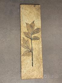 Roger Capron,decori "Herbier Provence"1974,10x35cm