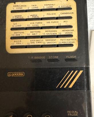 Telefono per linea fissa vintage