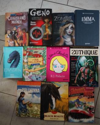 11 libri per ragazzi - ragazze in italiano.
