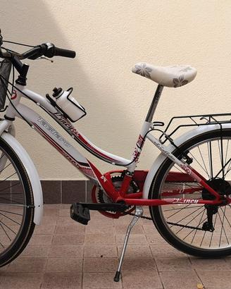 Bicicletta Tagliaro rossa da ragazzo