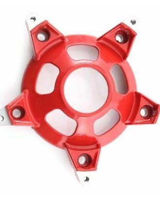 Portadisco anteriore rosso per Gilera MX1 e MXR 34