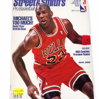 Street& Smith NBA Basket 1990-1991 Michael Jordan