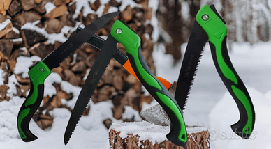 LOTTO 3 SEGHETTI PER POTARE 3 SEGACCI TAGLIARAMI