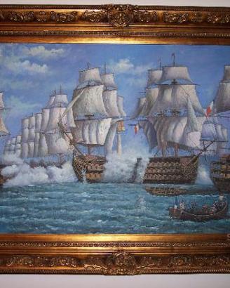 Quadro con Battaglia Navale