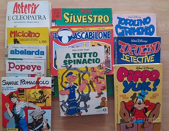 Lotto fumetti vintage anni 70-80