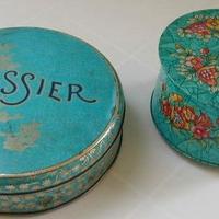 2 scatole latta vintage anni 60-70 : boissier e sp
