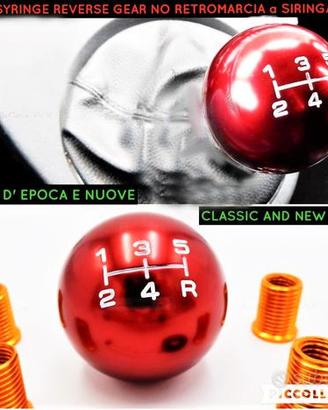 POMELLO Cambio ROSSO Auto Nuove e Epoca 5 MARCE