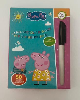 Gioco Educativo Peppa Pig apprendimento(50 Schede)