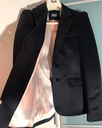 DOLCE & GABBANA GIACCA ELEGANTE  SETA 