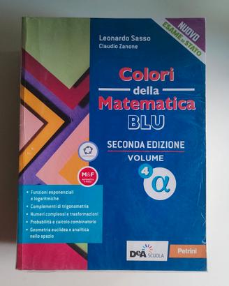 Colori della Matematica BLU-VOLUME 4