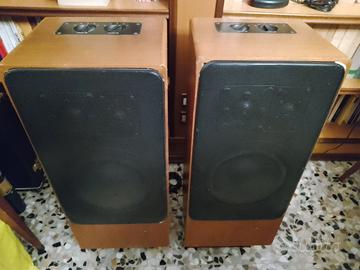 Casse hi-fi vintage a tre vie Braun L1030