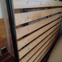 Rete a doghe in legno 