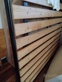 Rete a doghe in legno 